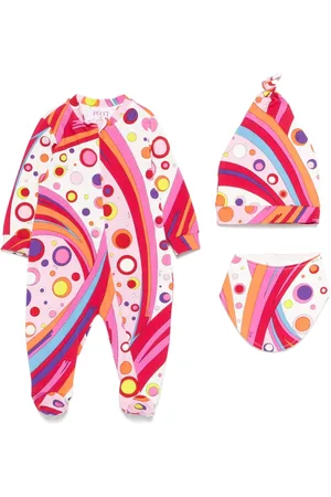 PUCCI Junior Set neonato con motivo