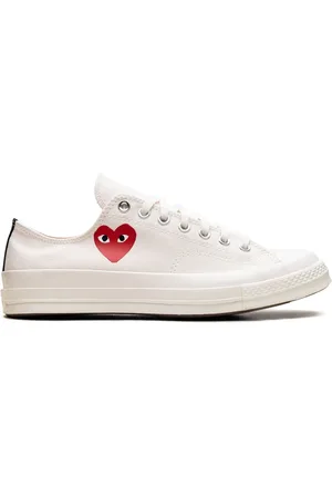 Converse Sneakers Chuck 70 "Milk / Black / Red"