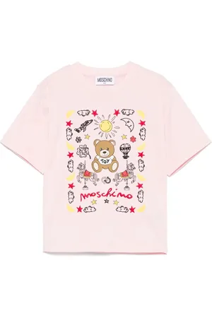 Moschino T-shirt con stampa Teddy Bear