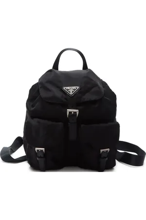 Prada Zaino con logo a triangolo anni 2010