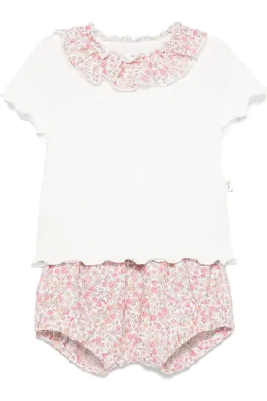 TEDDY & MINOU Set top e shorts a fiori