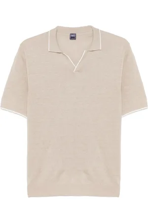 FEDELI T-shirt in maglia fine