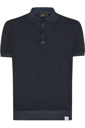 Peuterey Polo in cotone con ricamo logo