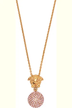 VERSACE Anello Medusa con cristalli