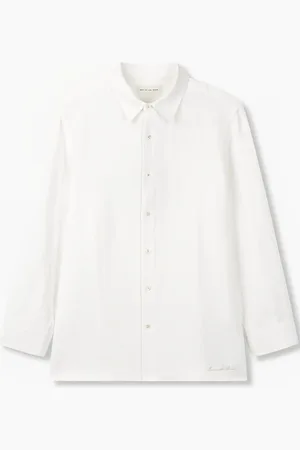 MAN ON THE BOON. Camicia con ricamo