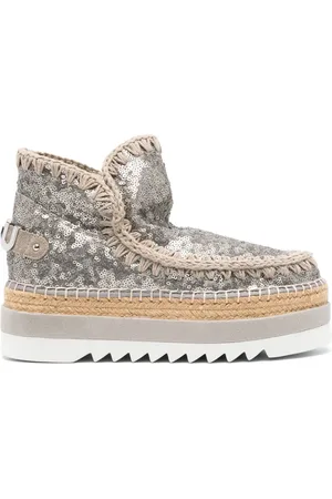 Mou Stivaletti con paillettes