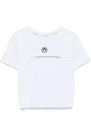 Marine Serre T-shirt con cut-out