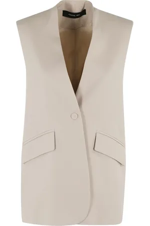 FEDERICA TOSI Gilet con scollo a V