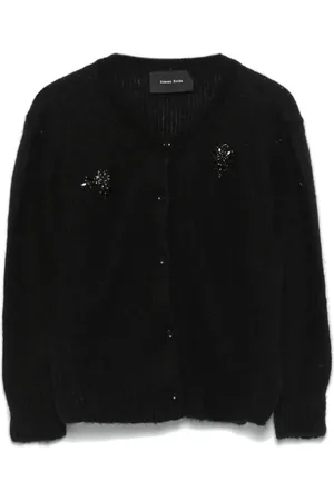 Simone Rocha Cardigan con cristalli