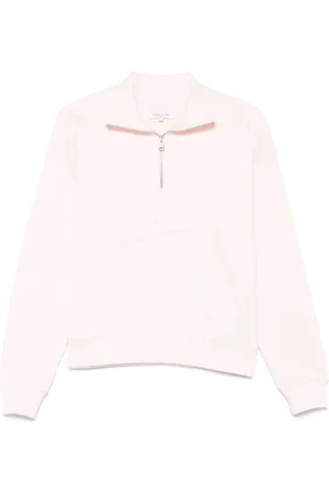 Maison Kitsuné Felpa con logo goffrato