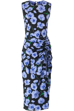 Carolina Herrera Abito midi a fiori