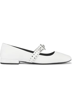 VERSACE Ballerine Gianni Ribbon con borchie