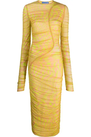 MUGLER Abito con stampa