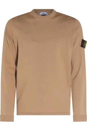 Stone Island Felpa con applicazione Compass