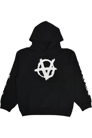 Vetements Felpa con cappuccio Double Anarchy