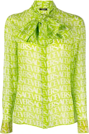VERSACE Blusa con fiocco