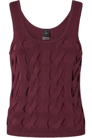 Pinko Top in maglia traforata