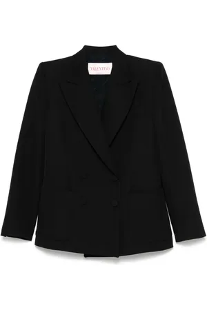 VALENTINO GARAVANI Blazer in lana vergine con revers a scialle