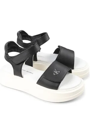 Calvin Klein Sandali con logo goffrato