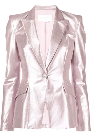 GENNY Blazer monopetto metallizzato