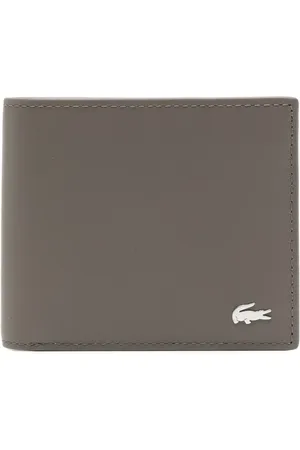 Lacoste Portafoglio bi-fold medio in pelle