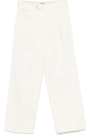Auralee Chino con pieghe