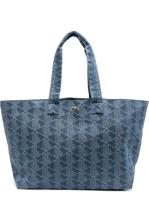 Lacoste Borsa tote XL mono jacquard