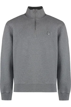 Maison Kitsuné Felpa con applicazione volpe