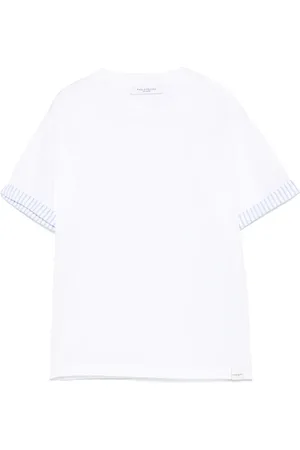 Paolo Pecora T-shirt con dettagli a contrasto
