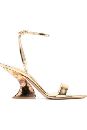 Casadei Sandali Elodie 75mm metallizzate