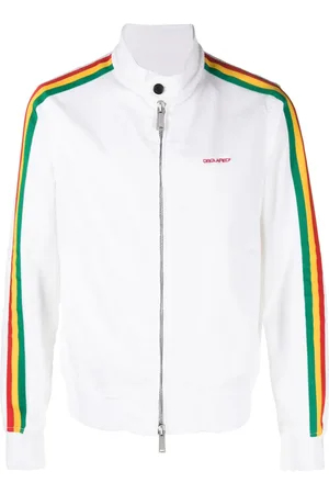 Dsquared2 Bomber con dettaglio a righe