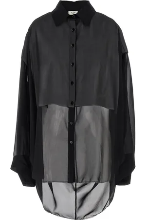 Di.la3 Pari Camicia semi trasparente