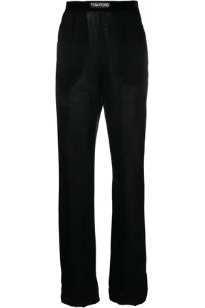 Tom Ford Pantaloni sportivi con banda logo