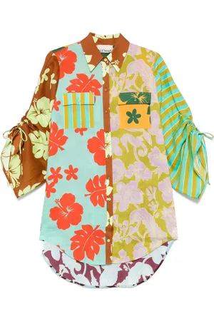 ALÉMAIS Camicia Poppy Spliced