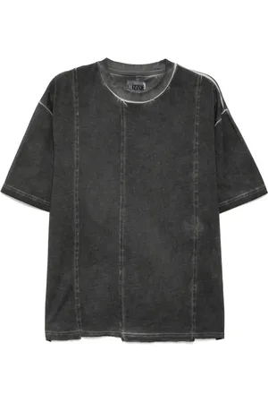 Izzue T-shirt con orlo asimmetrico