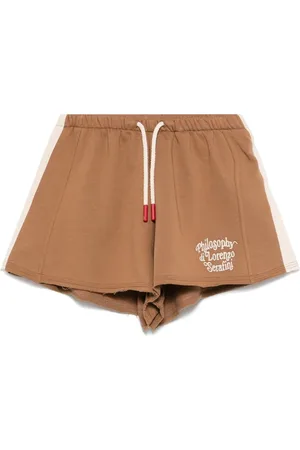 PHILOSOPHY DI LORENZO SERAFINI Shorts con ricamo