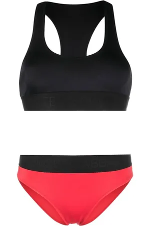 Dolce & Gabbana Set bikini con banda logo