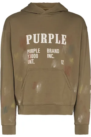 Purple Brand Felpa con stampa