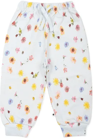 Molo Pantaloni sportivi a fiori