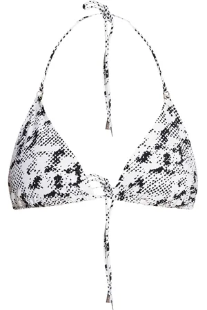 Tory Burch Bikini a triangolo con stampa animalier