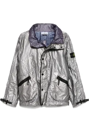 Stone Island Giacca metallizzata