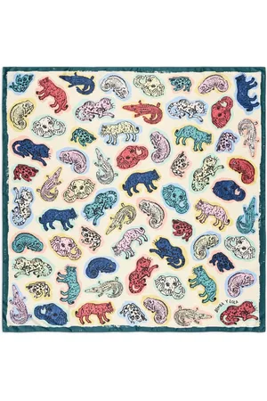 Bimba y Lola Sciarpa con stampa Jungle