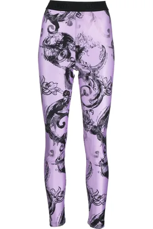 VERSACE Leggings con stampa grafica