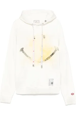 Maison Mihara Yasuhiro Felpa con stampa smiley