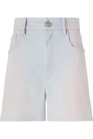 GENNY Shorts denim con effetto sfumato