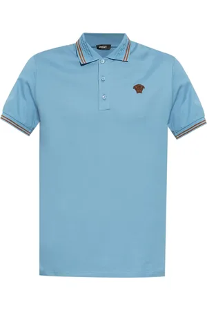 VERSACE Polo con ricamo Medusa