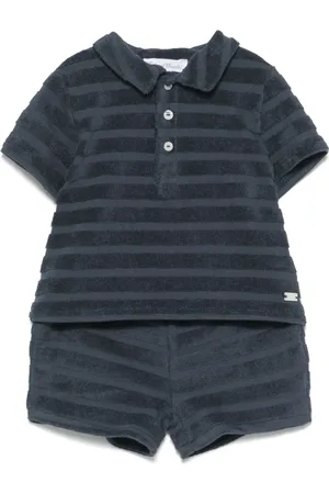 Tartine Et Chocolat Set con shorts a righe