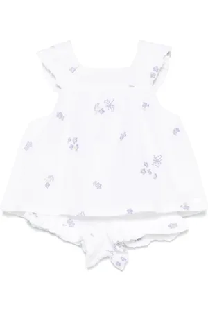 Tartine Et Chocolat Set shorts con ricamo