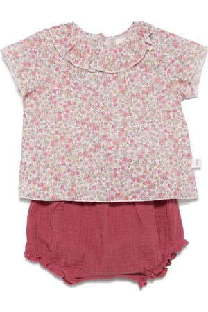 TEDDY & MINOU Set top e shorts a fiori