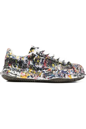 Maison Mihara Yasuhiro Sneakers con effetto vernice